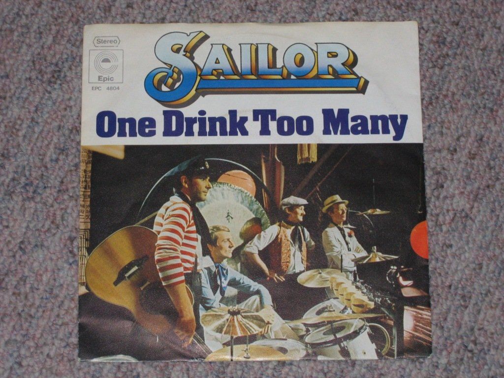 Dischi in vinile: SAILOR - ONE DRINK TOO MANY – Usato da Steckborn venduto da Quo7