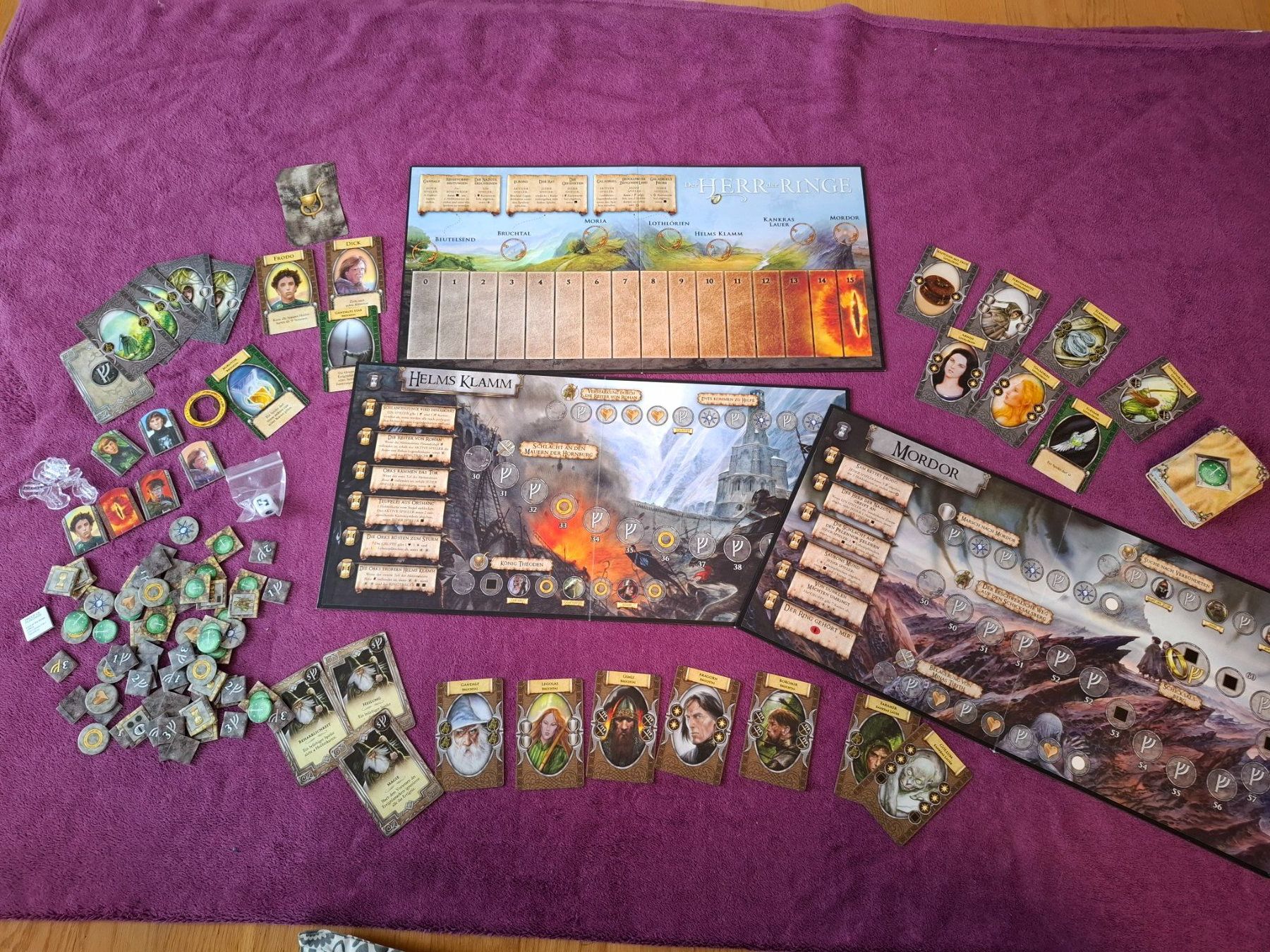 Kosmos Giochi: !! Kosmos Spiel - Der Herr der Ringe !! – Usato da Müllheim Dorf venduto da Seeeule01 6