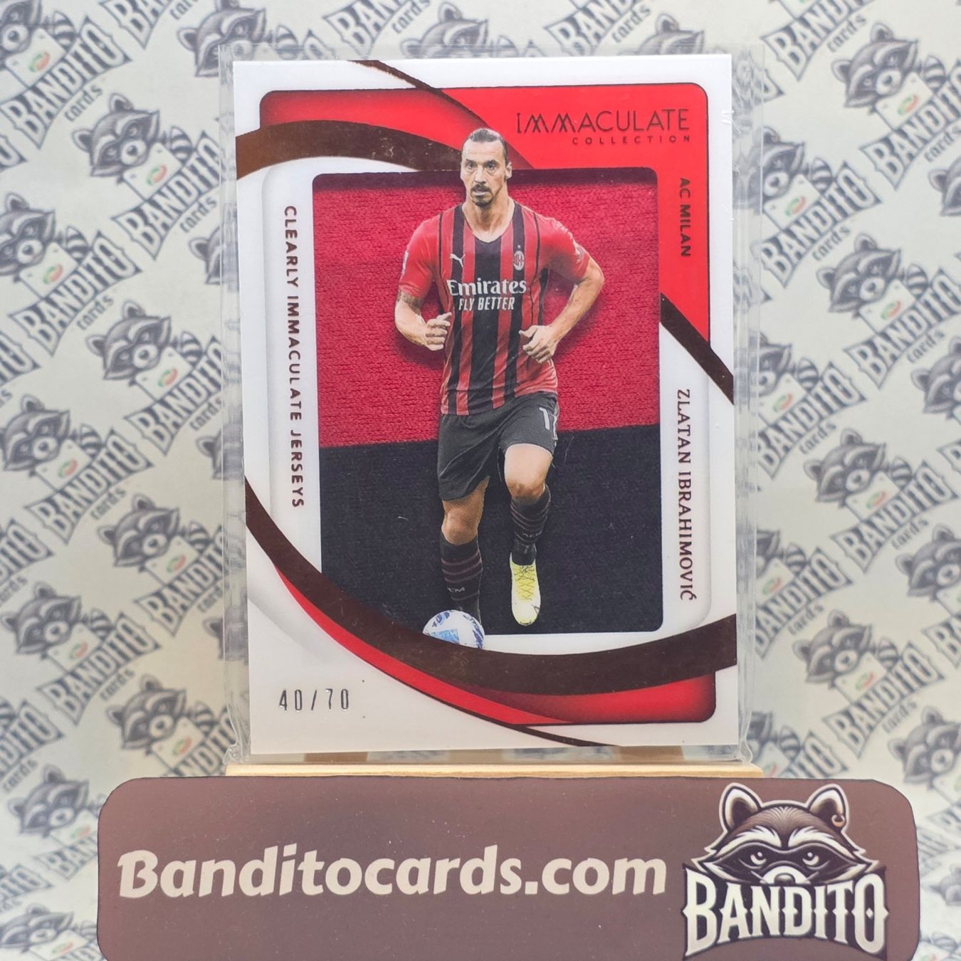 Topps Carte collezionabili: Panini Immaculate Zlatan Ibrahimovic patch /70 - AC Milan – Usato da Liebefeld venduto da Banditocards