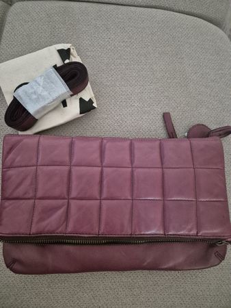 harbour tasche neu, leder, 2 in 1 tragbar