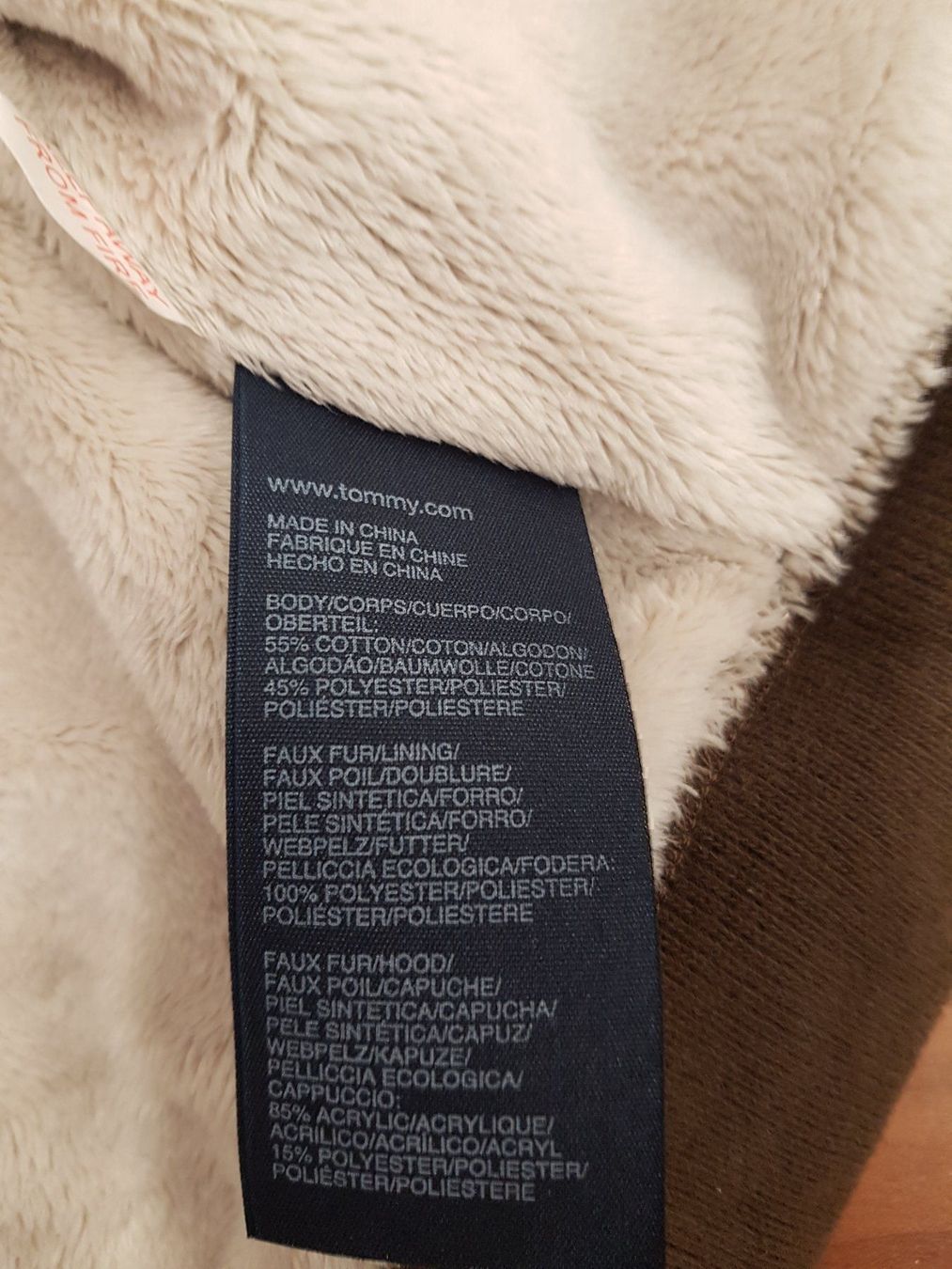 Giacche & Cappotti: Jacke gr 74 Tommy Hilfiger R – Usato da Schwarzenburg venduto da Flamingo07 2