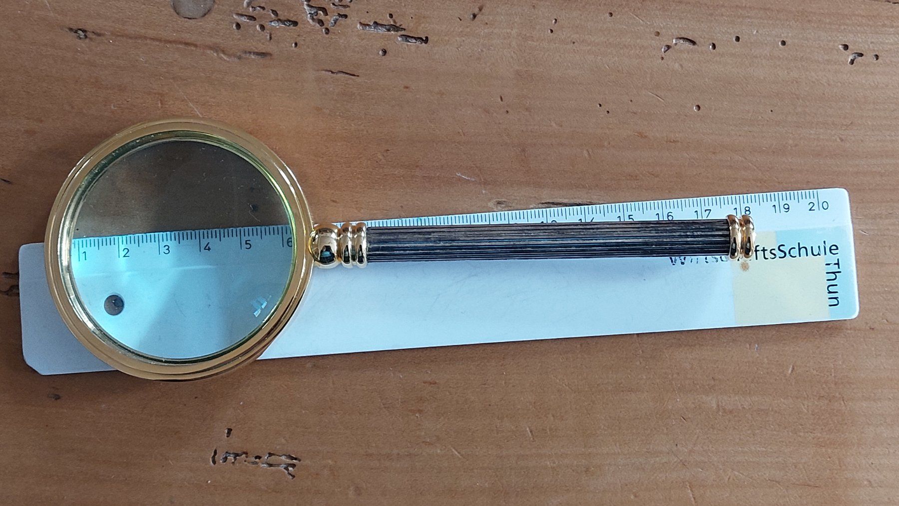 Sonstiges zu Optik: Lupe und Brieföffner Goldplatted – Gebraucht aus Oberdiessbach von wasserfreak 3