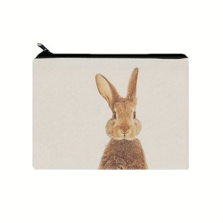Beutel Reisverschluss Aufbewahrungstasche "Hase"