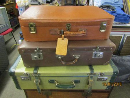Antike / Vintage  Reisekoffer 50er/ 60er Jahre