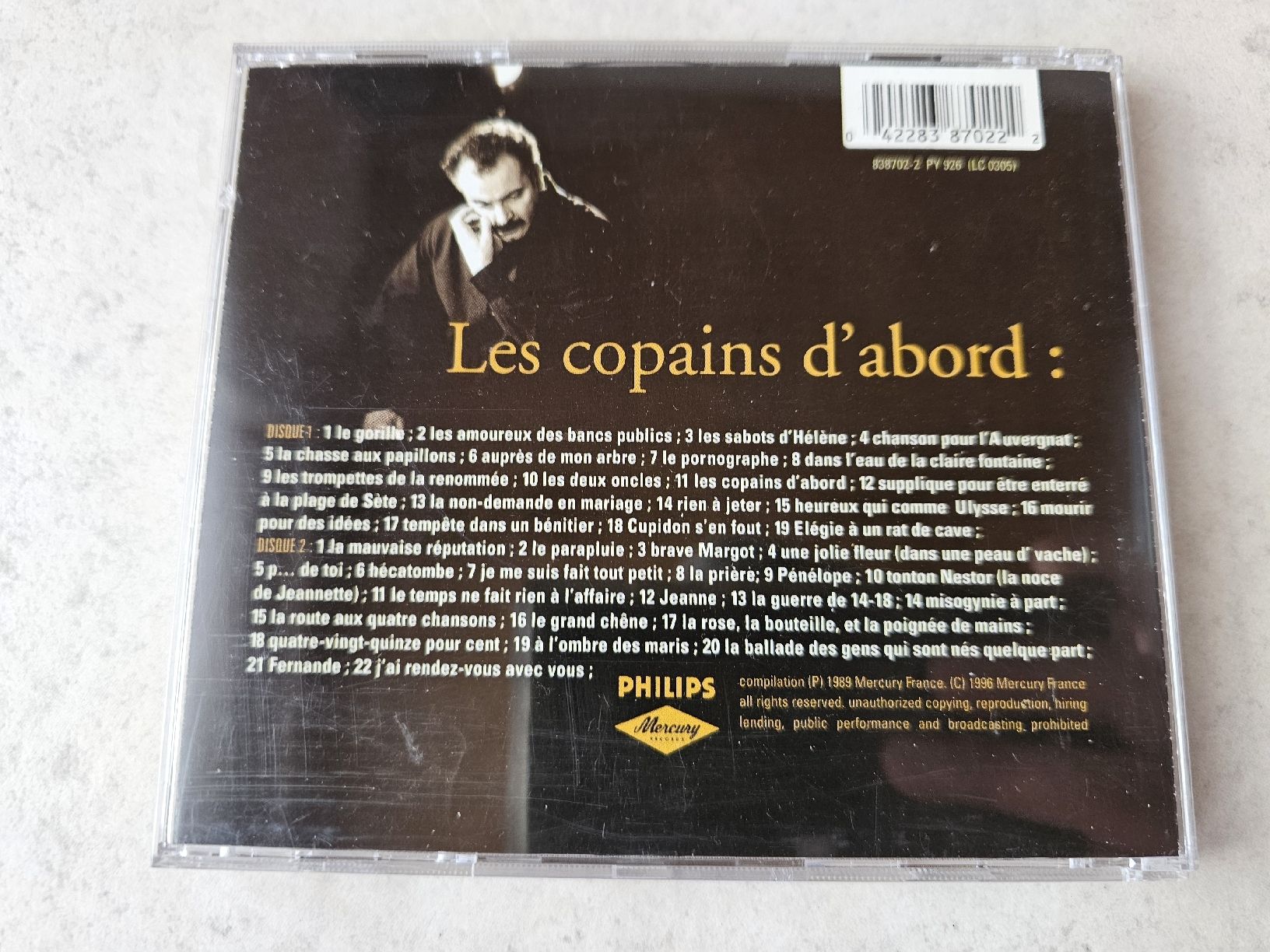 CDs: Georges Brassens  -  Les Copains D'abord  /  2 CDs – Gebraucht aus Schneisingen von backstore24 1