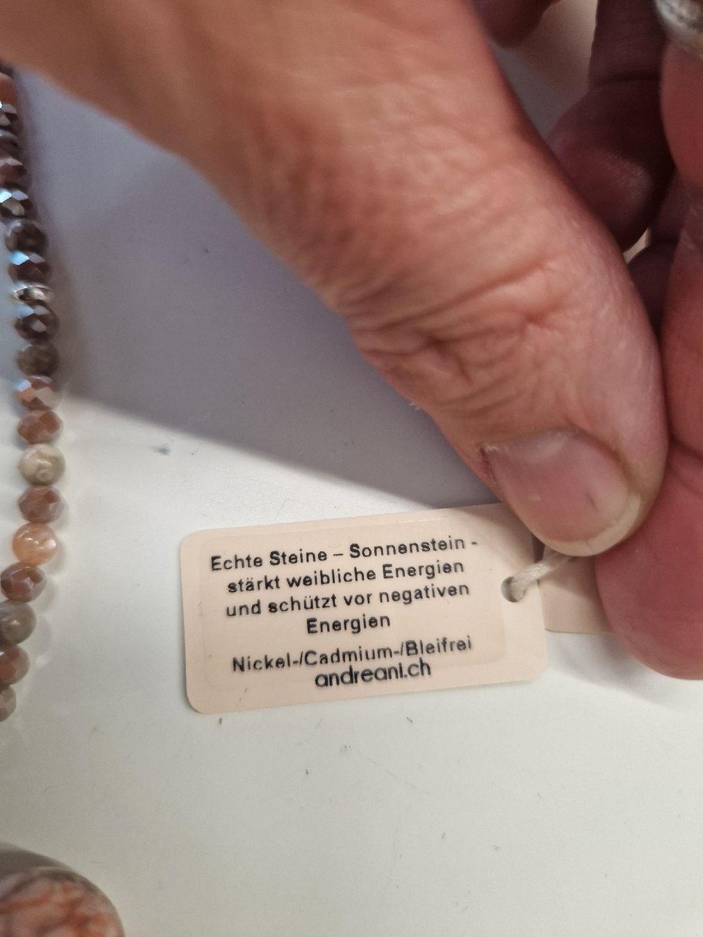 Catenine: Andreani Halskette Echte Steine – Nuovo (secondo la descrizione) da Wallisellen venduto da misnenes 3