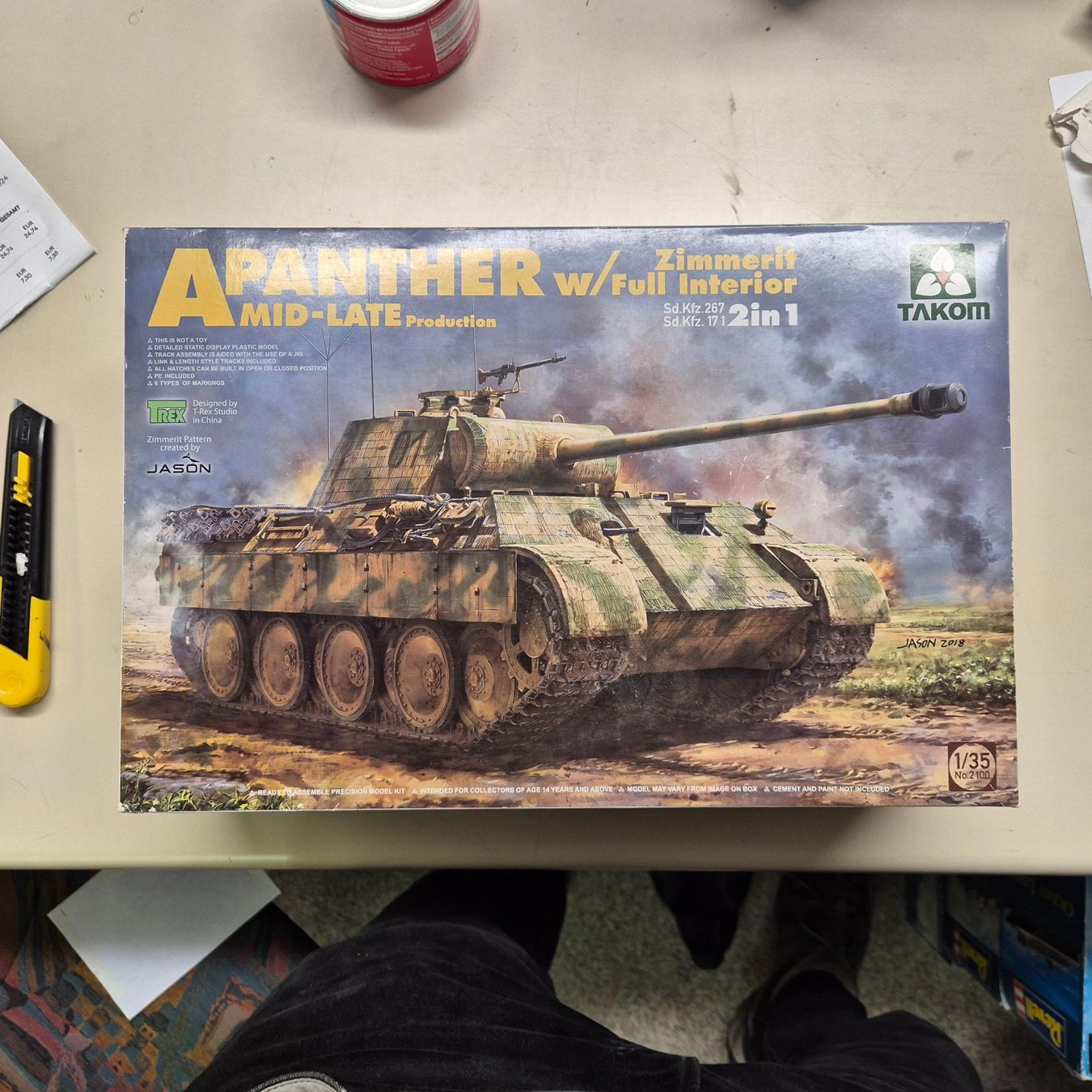 Kit di modellismo & Modellini statici: Panter – Nuovo (secondo la descrizione) da Wettingen venduto da Mmarb