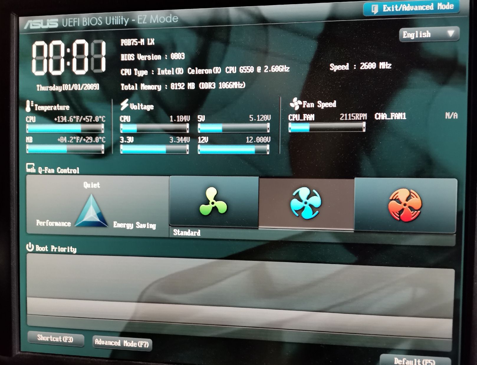PC: PC Tower mit Intel Celeron G550, 8GB RAM, Ohne SSD/System – Usato da Bottighofen venduto da andax 5