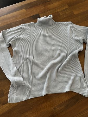 FRANCO CALLEGARI Luxus Rollkragen-Pullover – 100% Seide