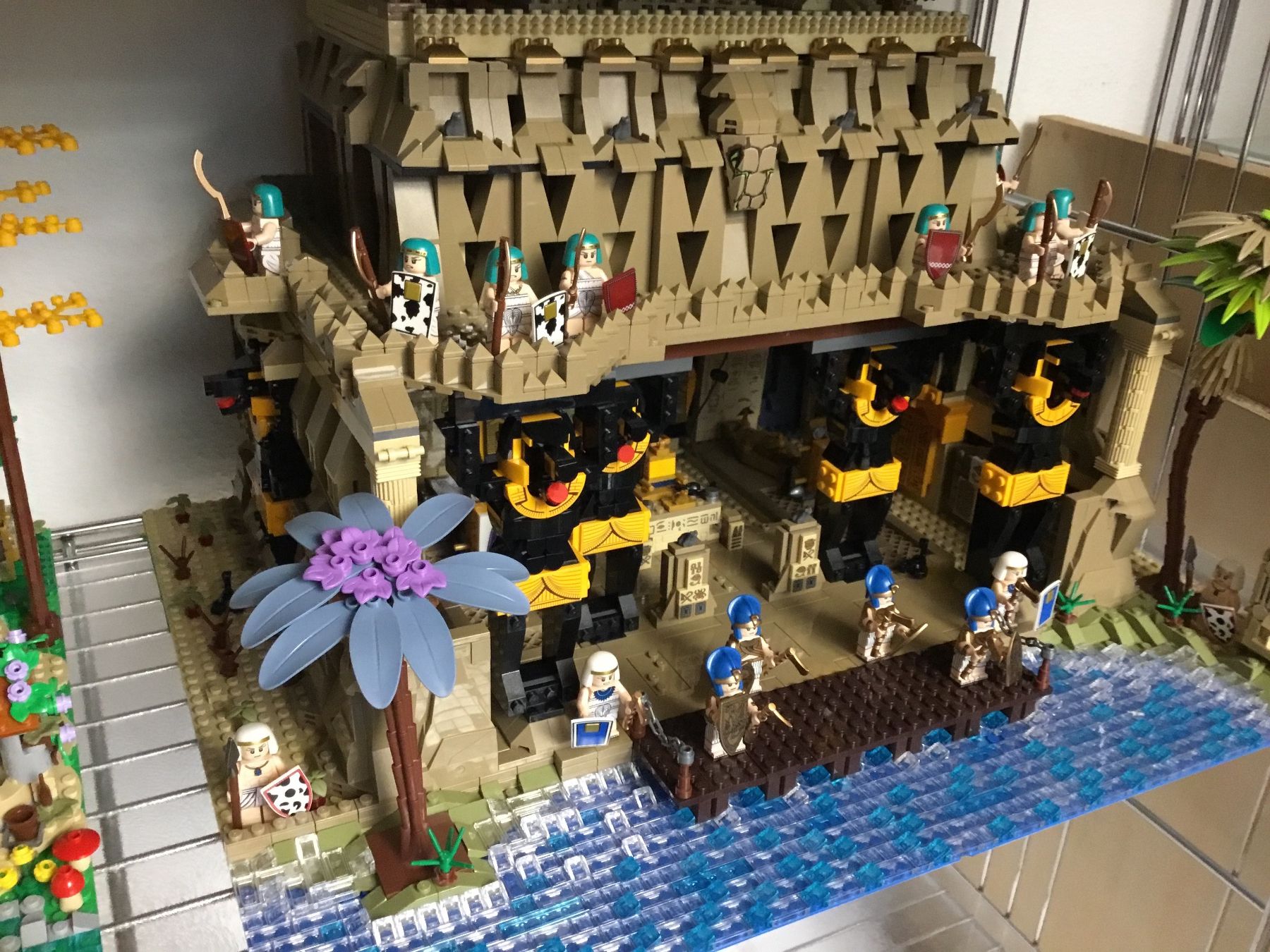 Lego Kit di costruzioni: Lego Tempel Pyramide Pharao MOC – Nuovo (secondo la descrizione) da Basel venduto da Hampe1555 1