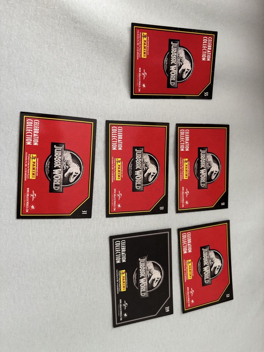 Panini Carte collezionabili: Panini Jurassic Word und Park Karten – Nuovo (secondo la descrizione) da Dietikon venduto da gab_rkb5 1