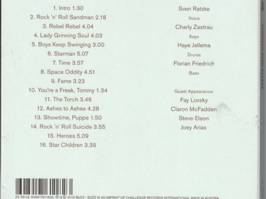 CD: Bowie Ratzke - Starman – Nuovo (secondo la descrizione) da Chur venduto da zowie72 1