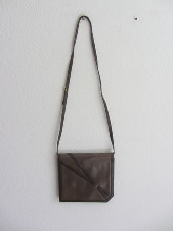 BALLY - Vintage Leder Umhängetasche braun