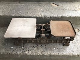 Antike Waage, 10 kg, Gusseisen
