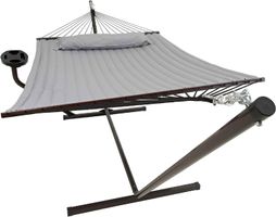 Doppelhängematte Ständer Outdoor Garten Pool Balkon