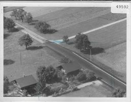 Flugaufnahme Pratteln Muttenzerstrasse - Photo: 90x120mm