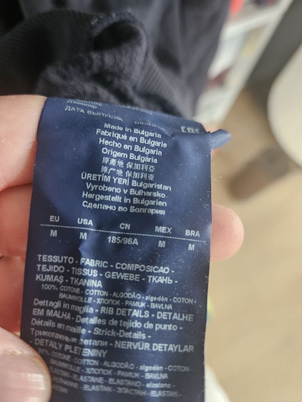 Armani Maglioni & Felpe: Sweatshirt Armani Baumwolle Schwarz M – Usato da Altendorf venduto da nab_mxj7 2