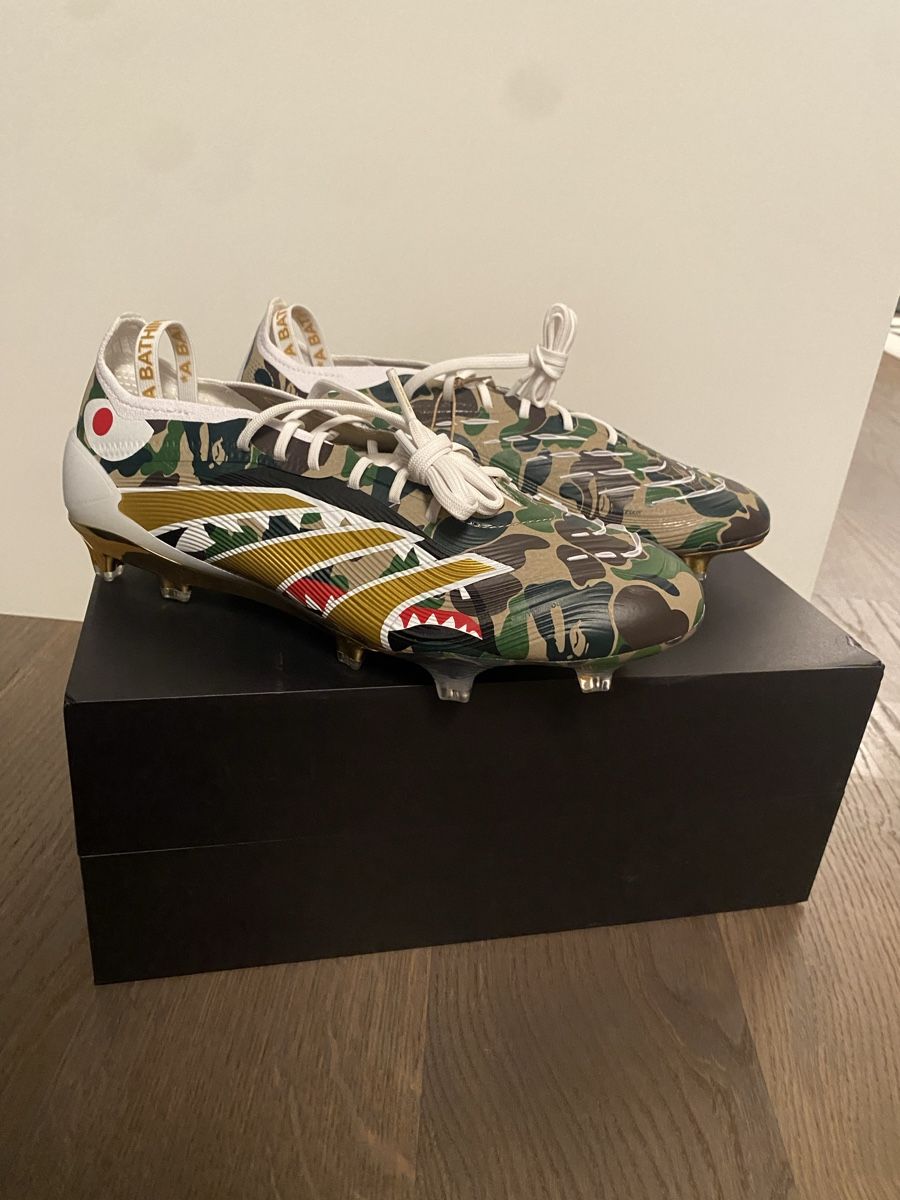 Bape Scarpe da uomo: adidas x BAPE Predator Elite - EU 40 2/3 – Nuovo e nell'imballaggio originale da Schaffhausen venduto da solequart 4