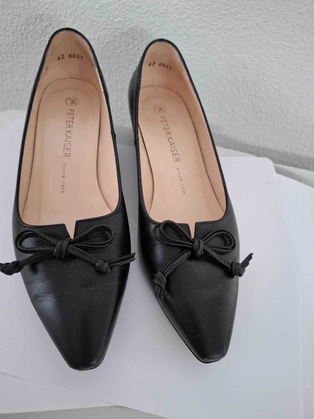 Kaiser Scarpe da donna: Peter Kaiser, Damenschuh, schwarz, Gr. 37 – Usato da Dornach venduto da shoe-lina