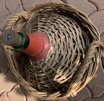 Korbflasche - Glasballon mit Korbgeflecht