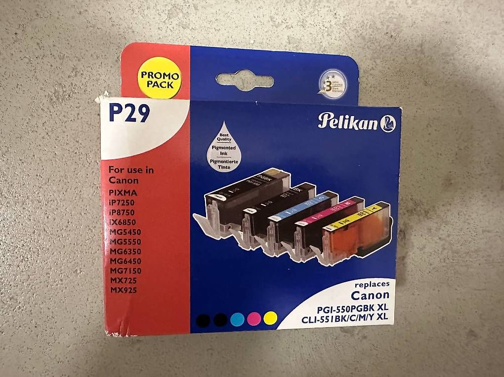 Cartucce per stampanti & toner: Druckerpatronen Pelikan....P29...Canon – Usato da Esslingen venduto da I.R.2017