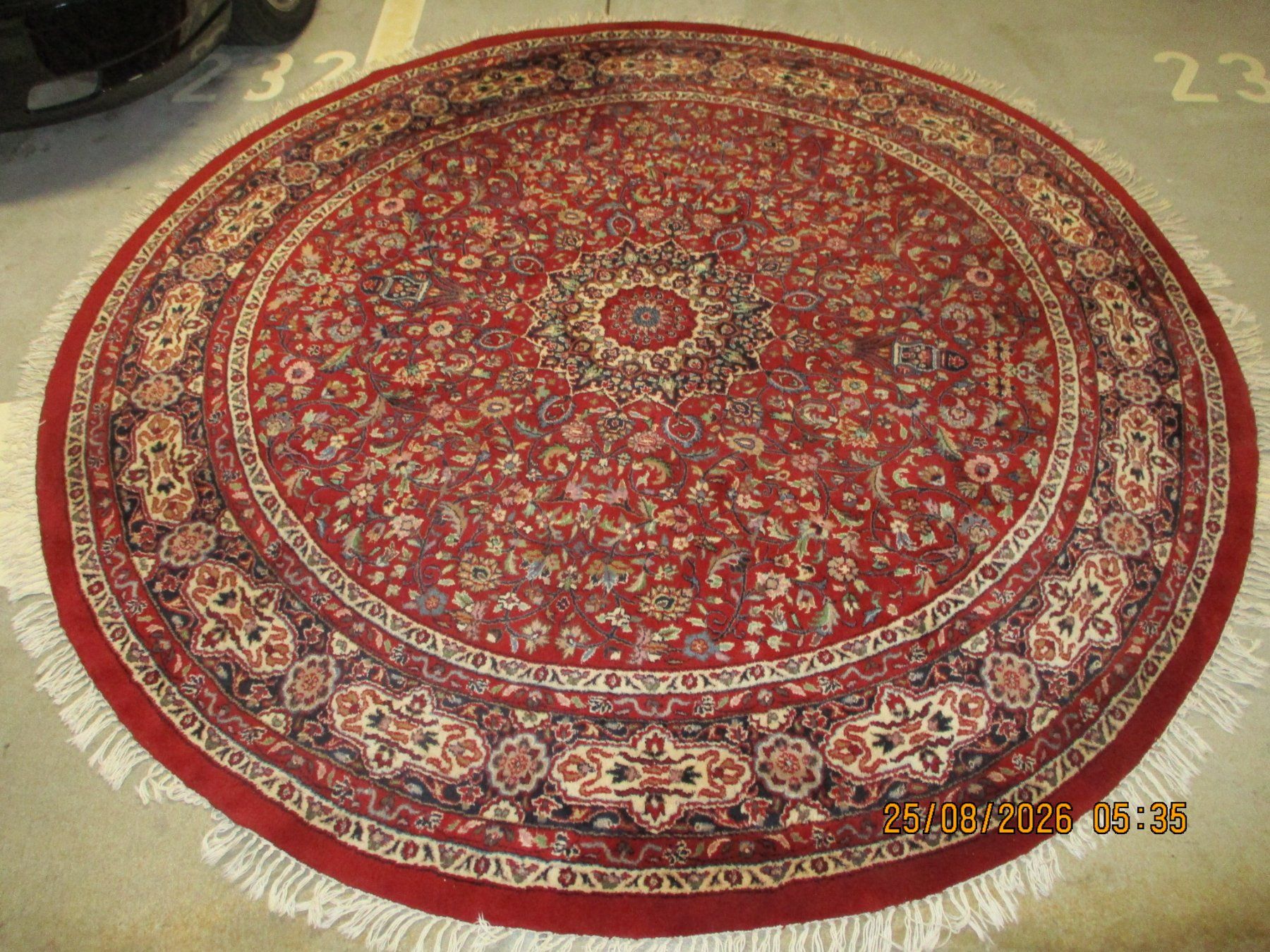 Tappeti: Indischer Vintage Teppich rund – Usato da Dietikon venduto da mad_7fpf