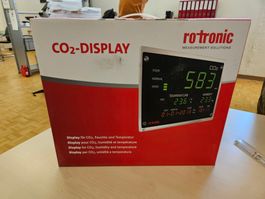 Co2 Display Rotronic Messgerät Raumluftqualität300Lx250Wx50H