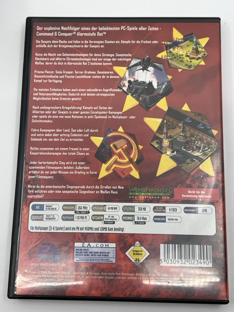Giochi: Command & Conquer: Alarmstufe Rot 2 PC CD-ROM - ✨ – Usato da Diegten venduto da 5shop7 1