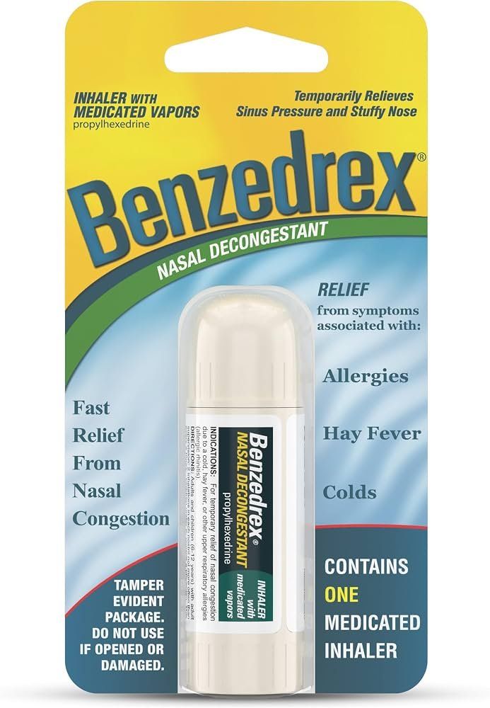 Lebensmittel & Spezialitäten: Benzedrex Nasaler, abschwellender Inhalator, Fabrikneu – Neu und originalverpackt aus Unterengstringen von Tnovus