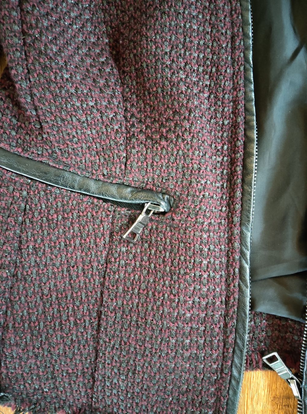 Zara Giacche: Burgundy Zara jacket - S – Usato da Wallisellen venduto da Camcha 2