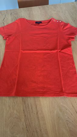 T-shirt Carol rouge, taille M - Idéal pour l'été! NEUF