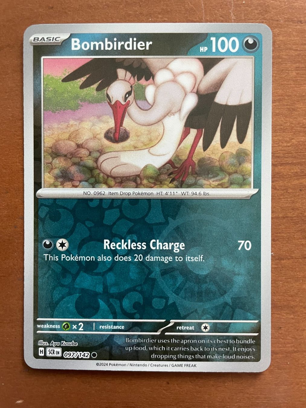 Pokémon Sammelbilder & Trading cards: Pokemon Bombirdier Reverse ENG (Versand gratis) – Neu (gemäss Beschreibung) aus Chur von Angerson
