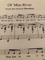 verkaufe Noten Ol‘ man River - Jerome Kern
