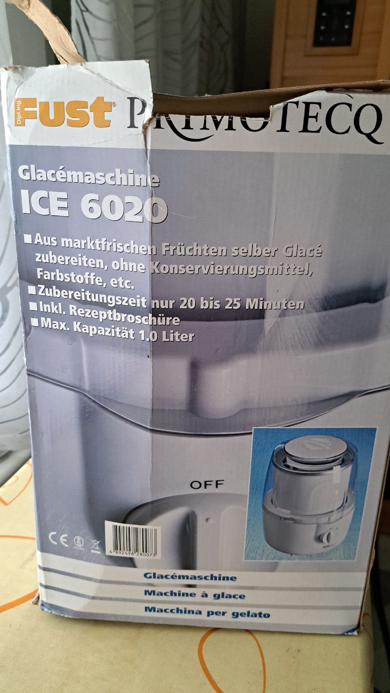 Primotecq Küchengeräte: Glacemaschine Primotecq – Gebraucht aus Brunnen von Yjoe 1
