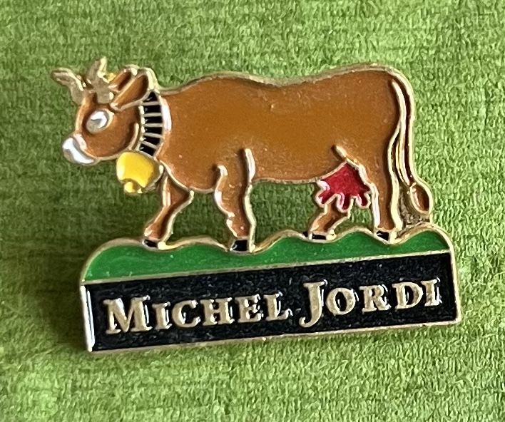 Plaketten & Abzeichen: Kuh 🐄 Michel Jordi Pin – Gebraucht aus Itingen von Bebbi6569