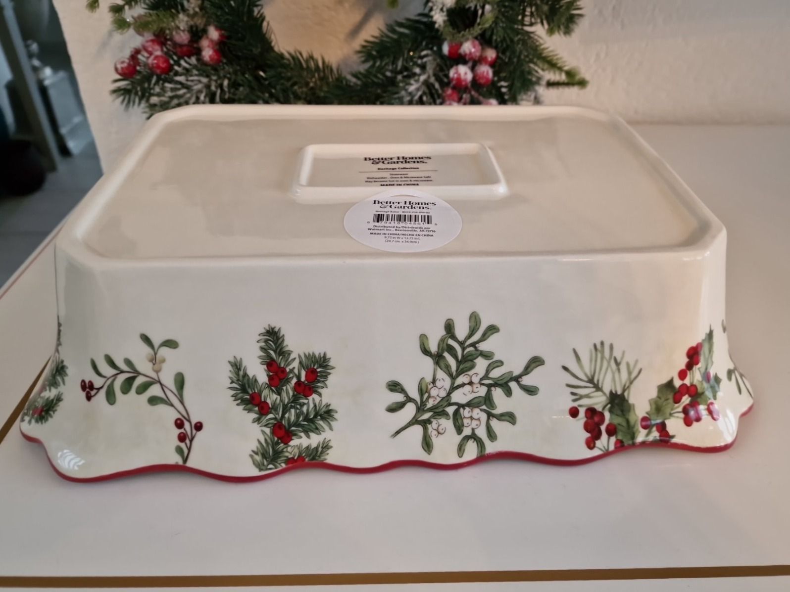 Teglie da forno: Better Homes and Gardens Winter Forest Backform – Nuovo (secondo la descrizione) da Oberglatt ZH venduto da Alischa1 5
