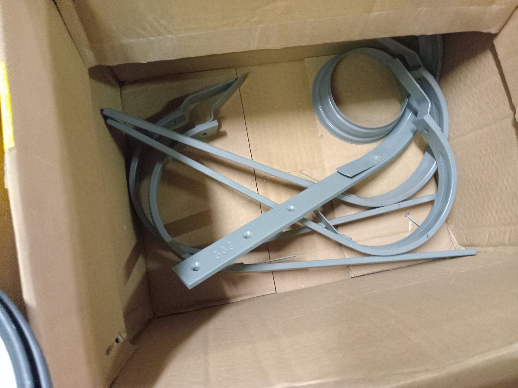 Sonstiges Baustoffe: Rinnenhaken PREFA 333 Aluminium hellgrau – Neu (gemäss Beschreibung) aus Obergösgen von typ_qb9v