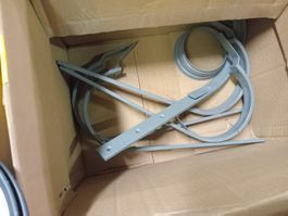 Rinnenhaken PREFA 333 Aluminium hellgrau
