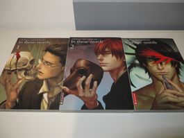 In These Words Vol. 1 - 3 + New York Minute, neu/ new!!