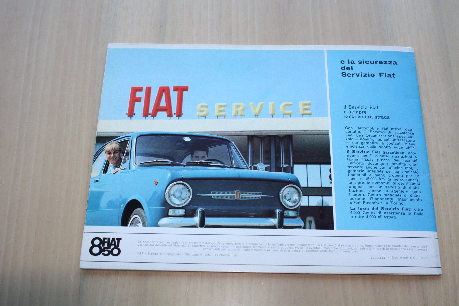 Fiat Dokumente: Fiat 850 Prospekt 1965 – Gebraucht aus Wikon von erwin400 8