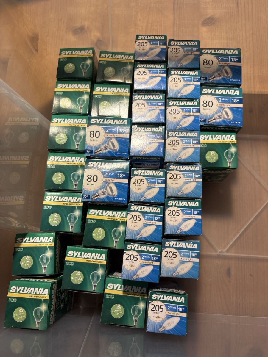 Lampade: Halogen Glühbirnen E14 18W 32Stk – Nuovo e nell'imballaggio originale da Wittenbach venduto da kramerei.vanessa