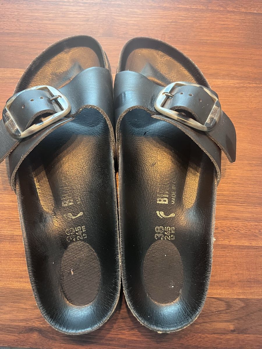 Damenschuhe: Birkenstock Madrid Big Buckle – Gebraucht aus Edlibach von alohaalohaaloha