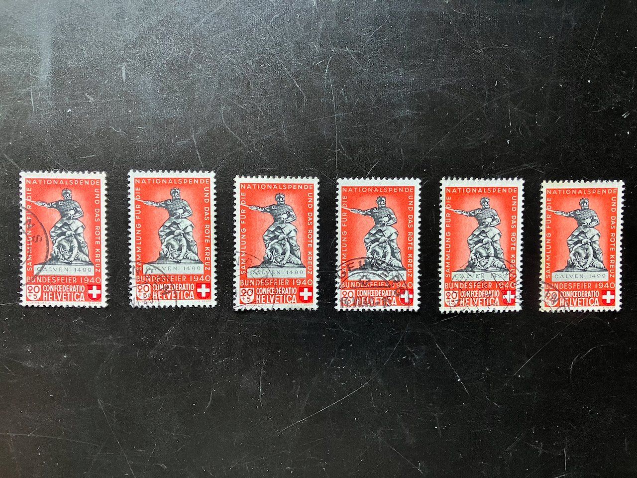 Tutti i francobolli: Pro Patria 1939 5c hellrot gestempelt – Usato da Nesslau venduto da andi_hon