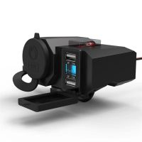 12V USB Steckdosen Motorad und Auto