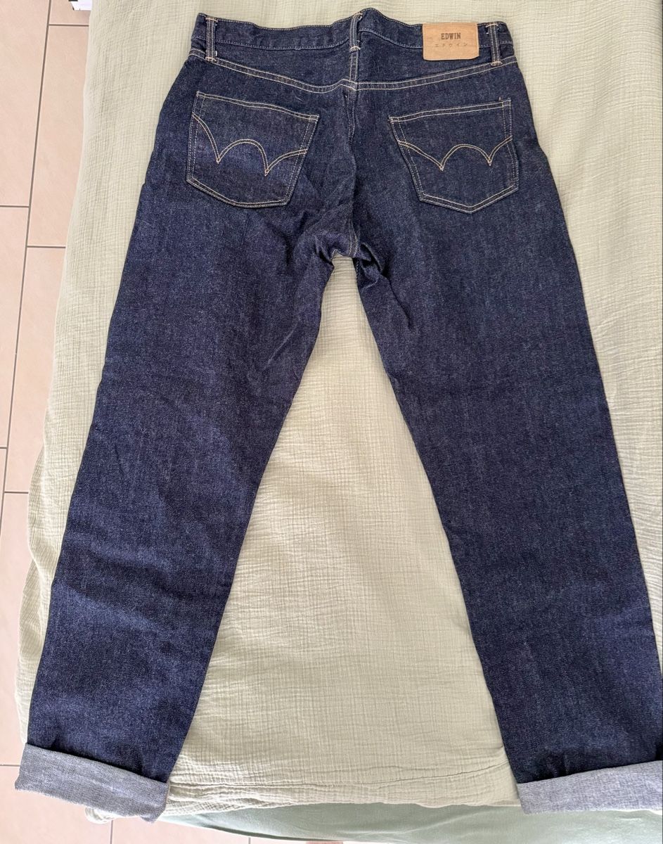 Edwin Jeans: Edwin Regular Tapared Jeans 36x34 – Usato da Weisslingen venduto da quarktasche 1
