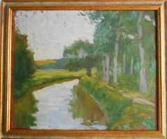 Oscar Koelliker (1882-1941) Impressionismus C.Monet Freund