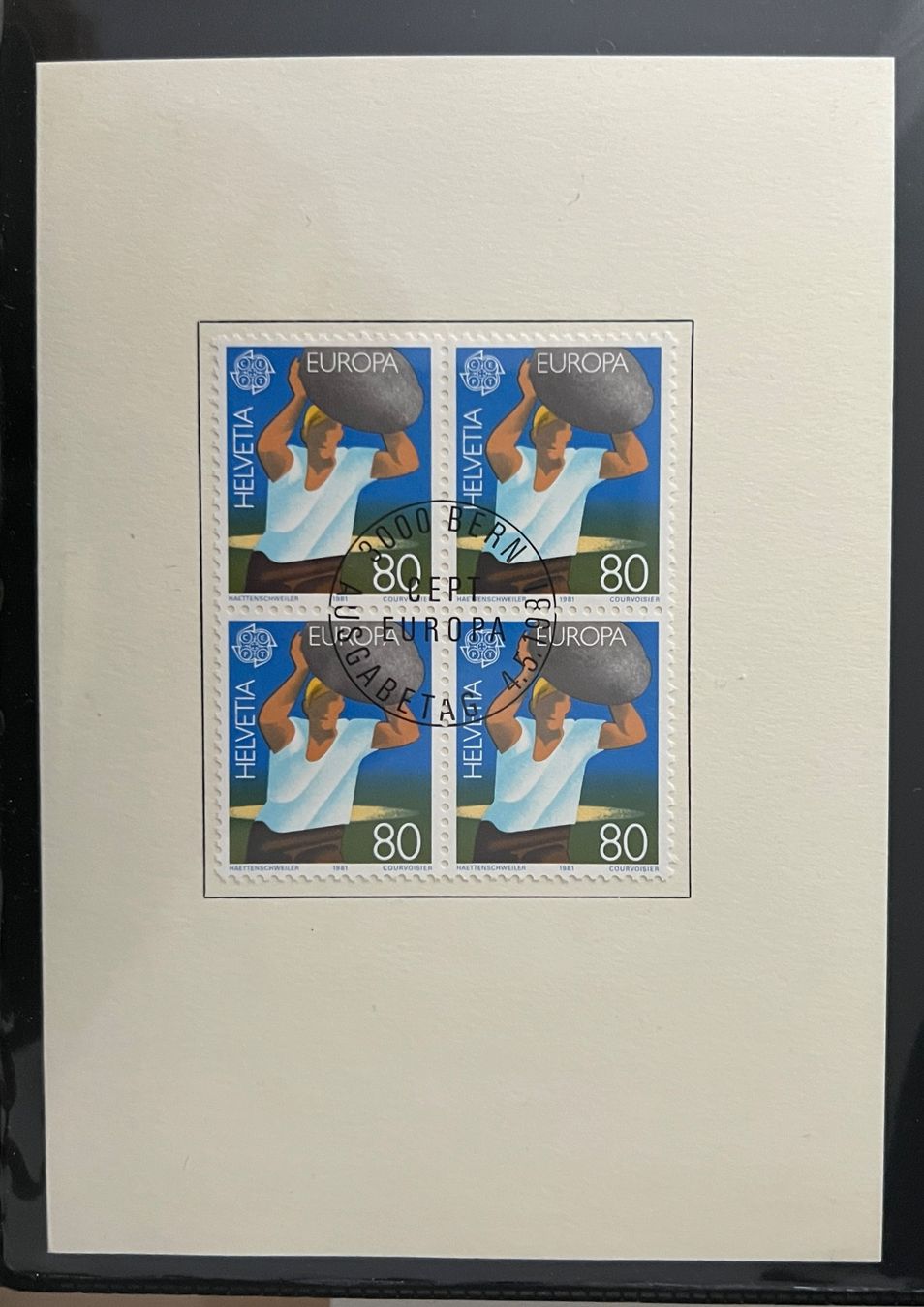 Alle Briefmarken: Erstagsbrief 1980 – Gebraucht aus Rotkreuz von Parcore