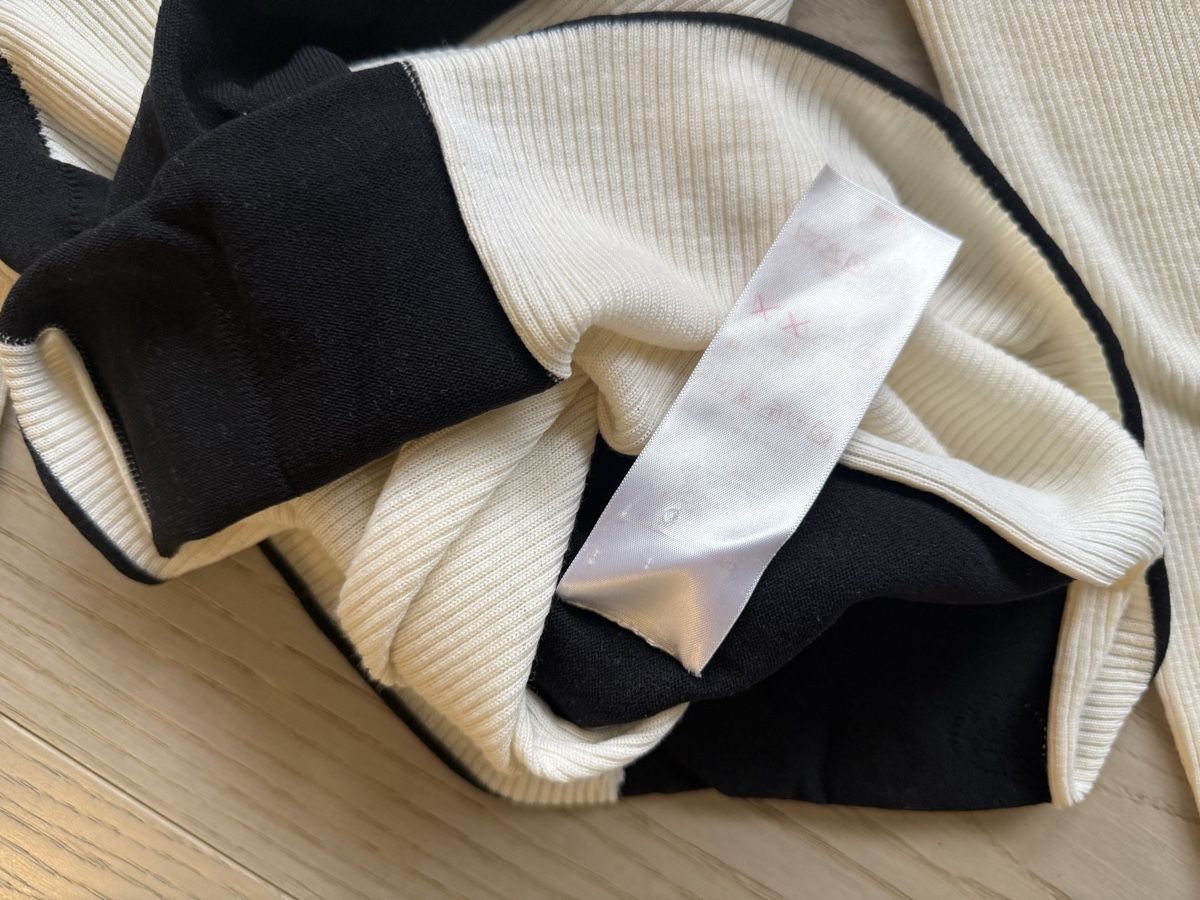 Louis Vuitton Pullover & Sweatshirts: Pull col roulé Louis Vuitton crème noir taille M – Neu (gemäss Beschreibung) aus Genève von iry_67wr 7