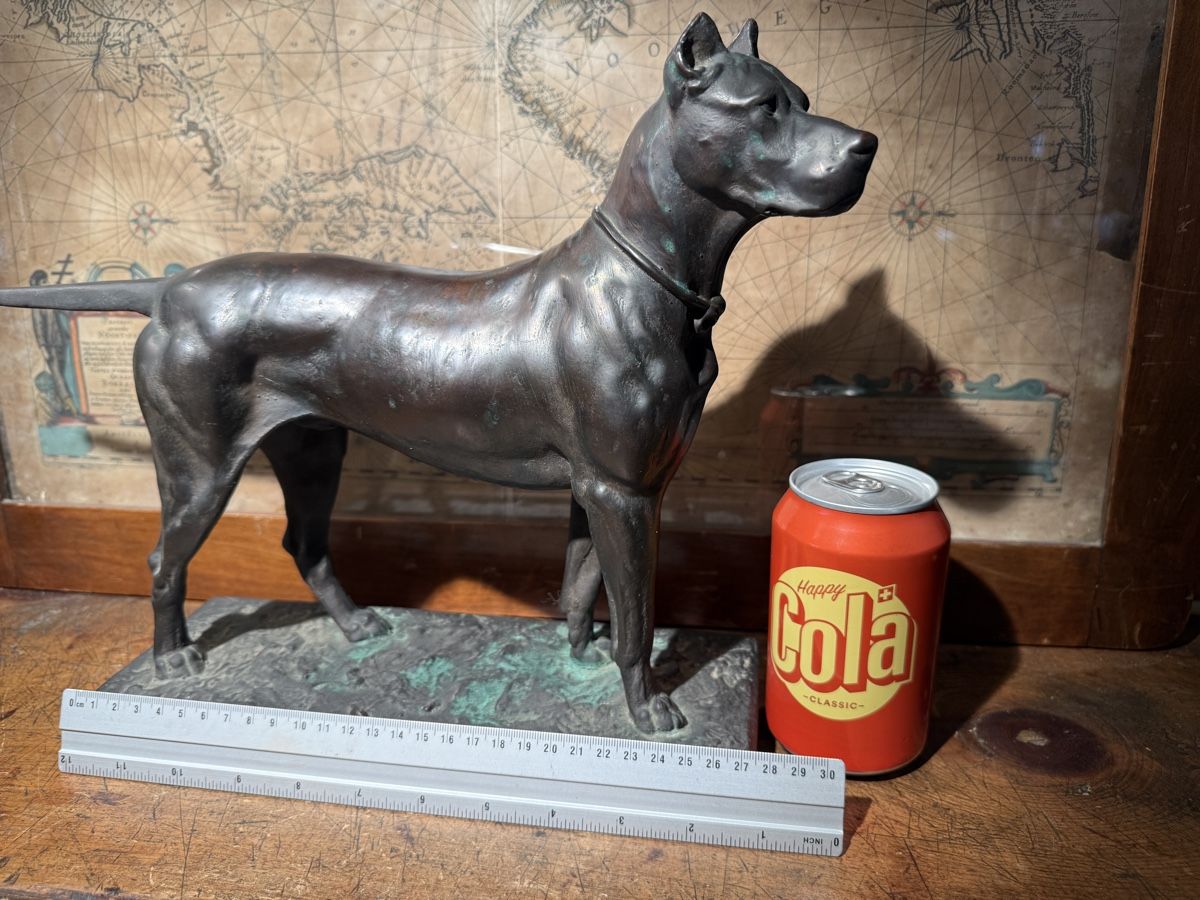 Sculture & Statue: Antike Hunde Skulptur – Usato da schaffhausen venduto da VintAntik_1980 8
