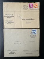 2 Schweiz Firmenbriefe Zürich 1932 & 1938 nach Deutschland